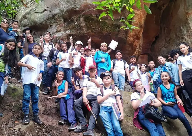 Aula de campo do Colégio Sede do Saber